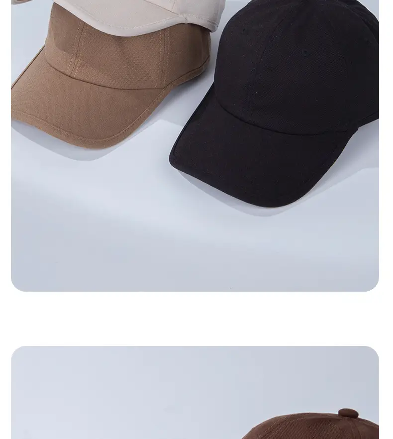 Brown Soft Baseball Cap for Men Women — feature 16