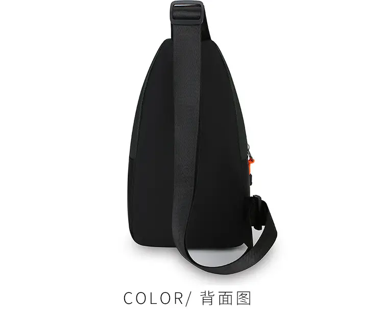 Navy Blue Multi-Layer Crossbody Bag for Men — feature 16