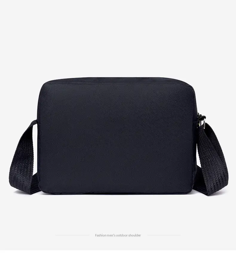 Men's Foreign Trade Casual Shoulder Bag Green Black — feature 15