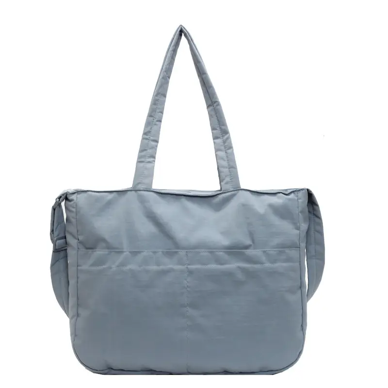 Black Polyester Tote Bag with Handles - Image 2