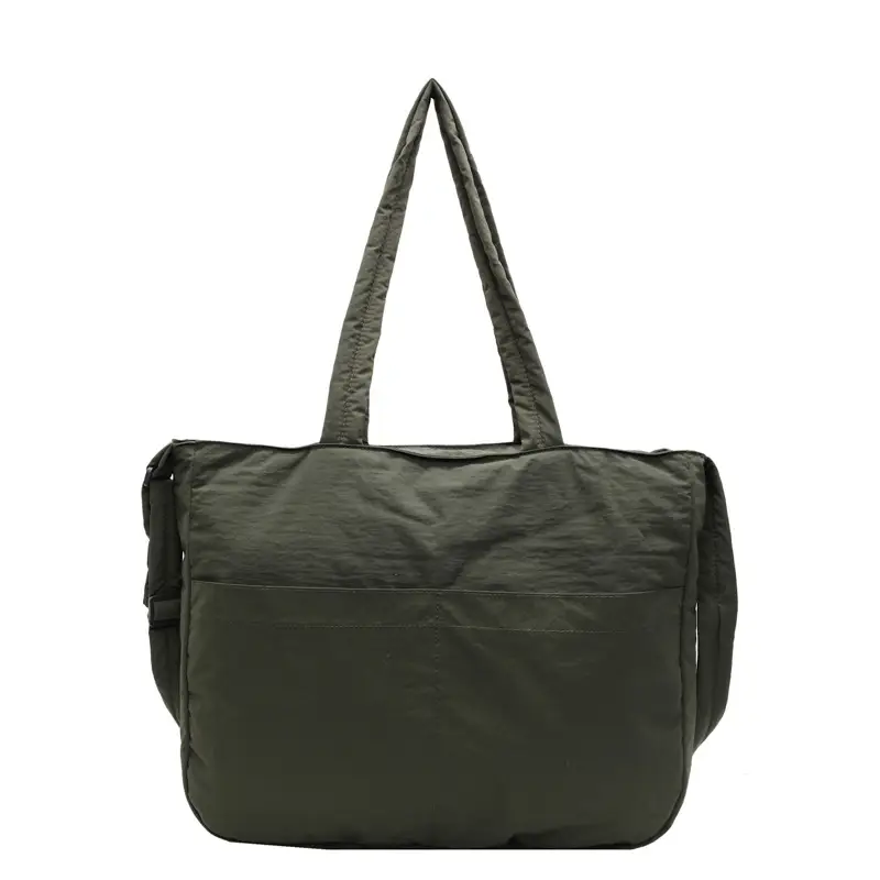 Black Polyester Tote Bag with Handles - Image 5