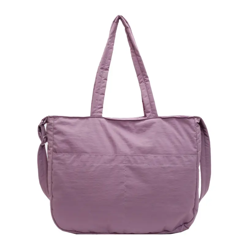 Black Polyester Tote Bag with Handles - Image 7