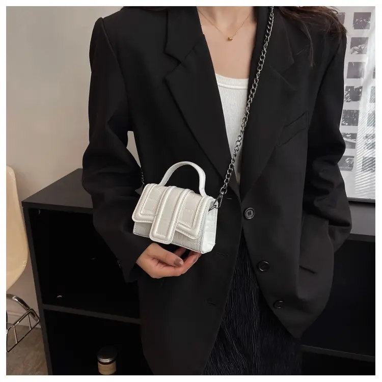 Small Square Leather Bag for Women Crossbody Shoulder — feature 14