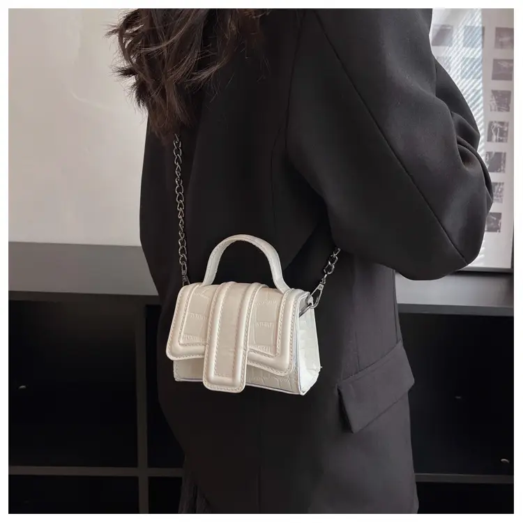 Small Square Leather Bag for Women Crossbody Shoulder — feature 15