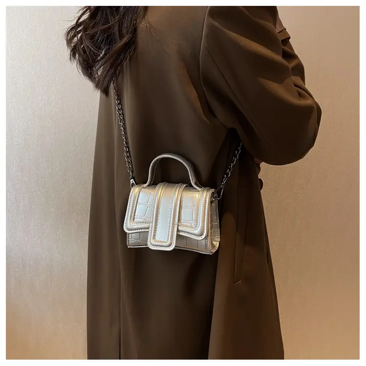 Small Square Leather Bag for Women Crossbody Shoulder — feature 21