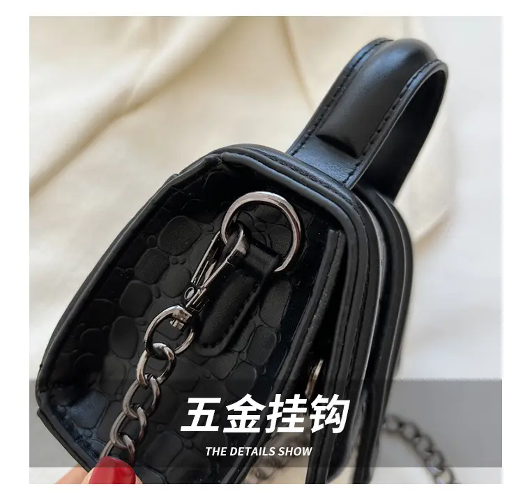 Small Square Leather Bag for Women Crossbody Shoulder — feature 4