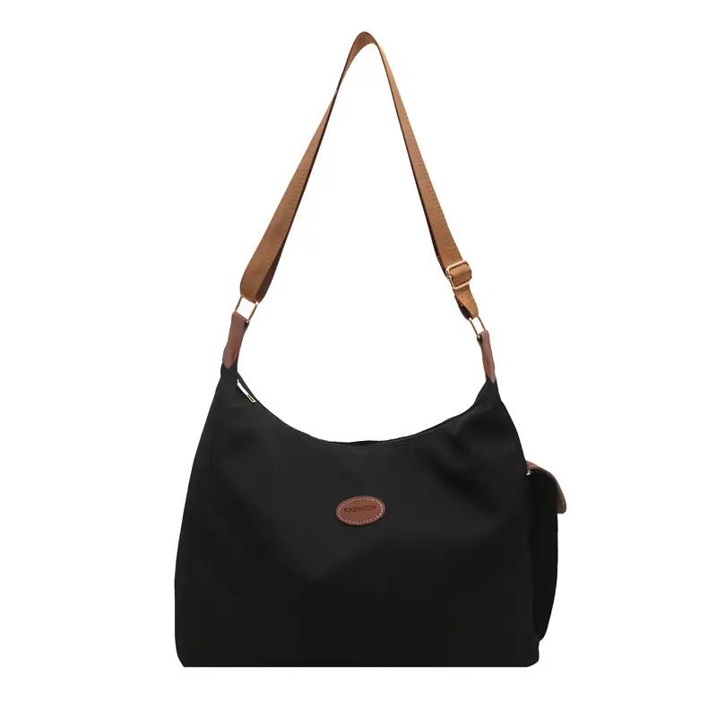 Women's Large Capacity Oxford Shoulder Bag Beige 2025 - Image 2