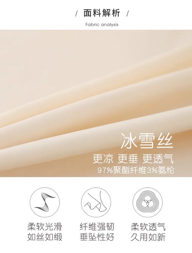 Girls' Nightgown Summer New Korean Style Suspender Dress for Girls, Ice Silk Outerwear for Older Children, Cute Children's Sleepwear Dress — feature 6