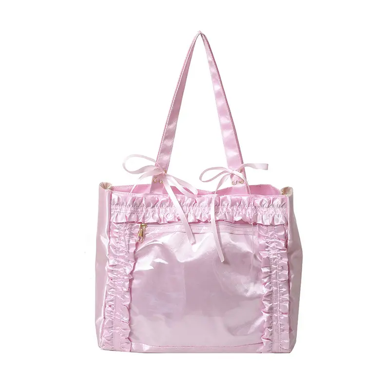 Silver Lace Shoulder Bag Large Capacity Fashion Trend - Image 10