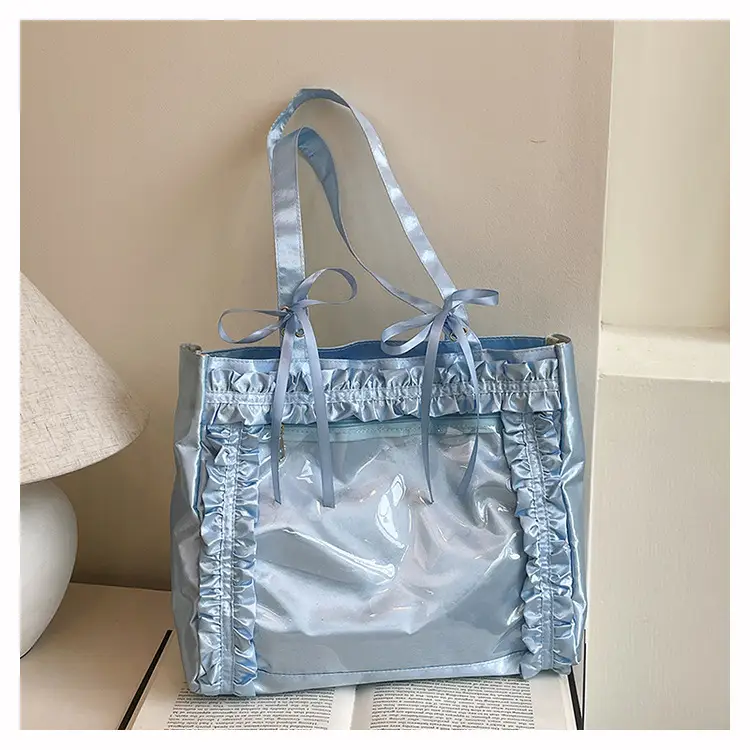 Silver Lace Shoulder Bag Large Capacity Fashion Trend — feature 22