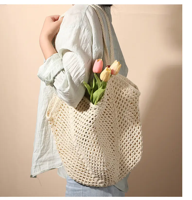 New Hollow Straw Woven Shoulder Bag for Women — feature 10