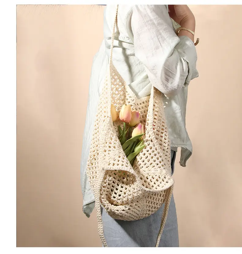 New Hollow Straw Woven Shoulder Bag for Women — feature 11