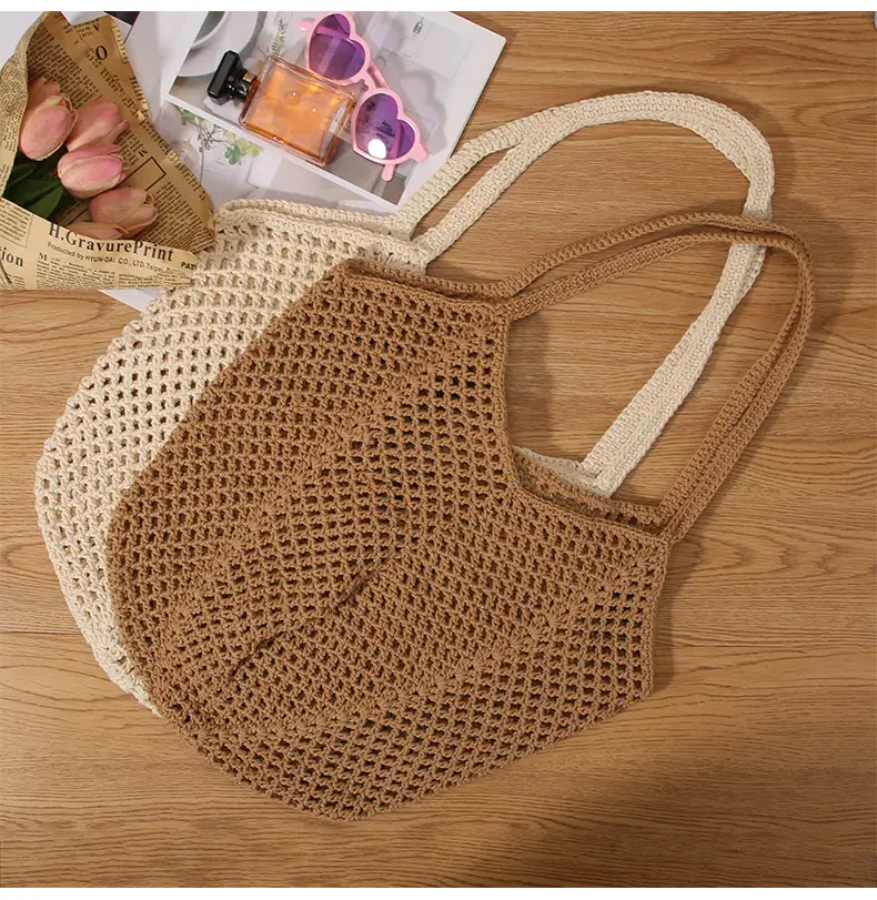 New Hollow Straw Woven Shoulder Bag for Women — feature 14