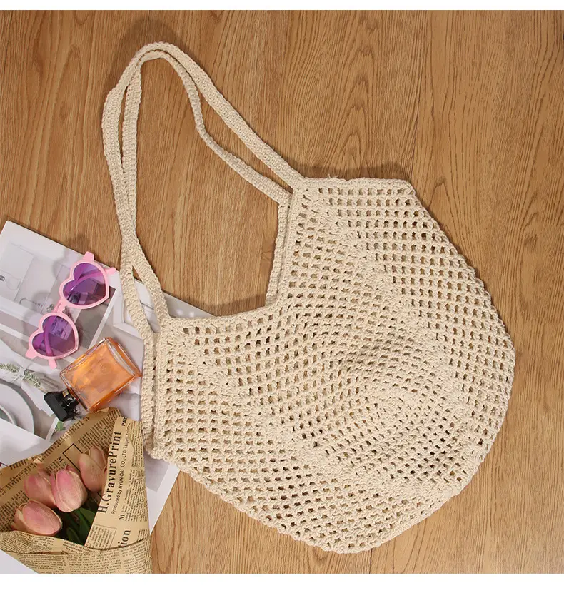 New Hollow Straw Woven Shoulder Bag for Women — feature 16