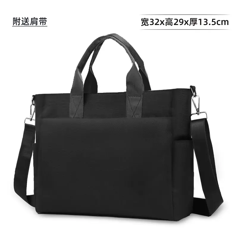 Men's Navy Blue Oxford Storage Tote Bag Large Capacity