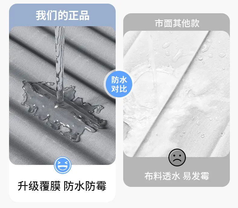 Suction Cup Shower Curtain Rod Waterproof Partition — feature 11
