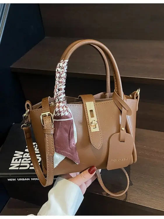 Women Crossbody Bag Korean Design Beige 2026 - Image 9