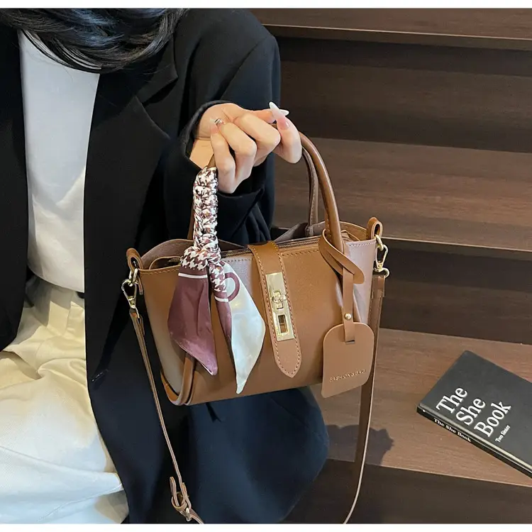 Women Crossbody Bag Korean Design Beige 2026 — feature 34
