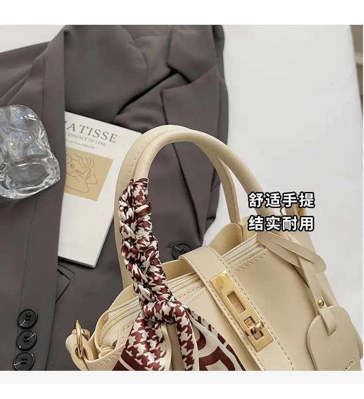 Women Crossbody Bag Korean Design Beige 2026 — feature 6