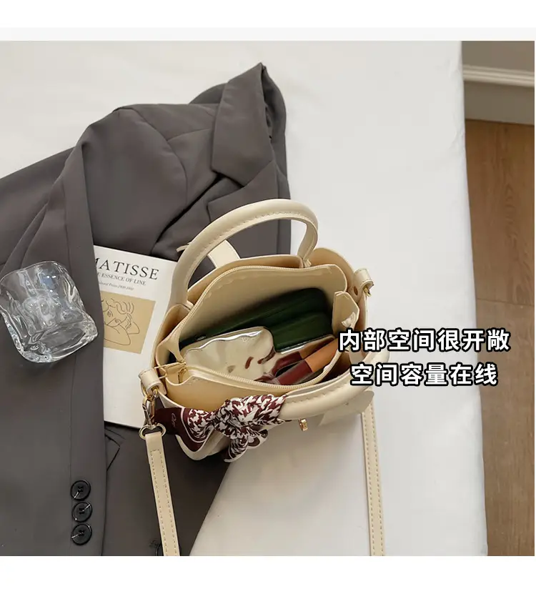 Women Crossbody Bag Korean Design Beige 2026 — feature 9
