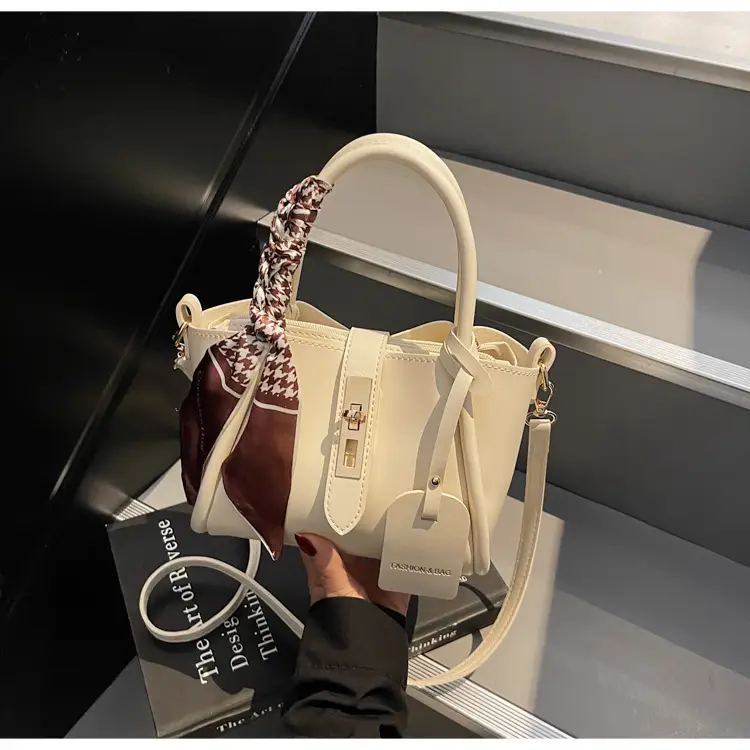 Women Crossbody Bag Korean Design Beige 2026 - Image 2