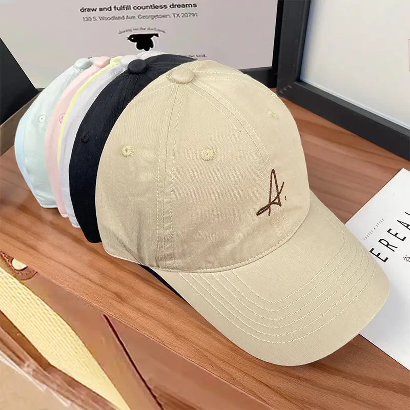 Women White Baseball Cap 46cm Round 8cm Deep - Image 5