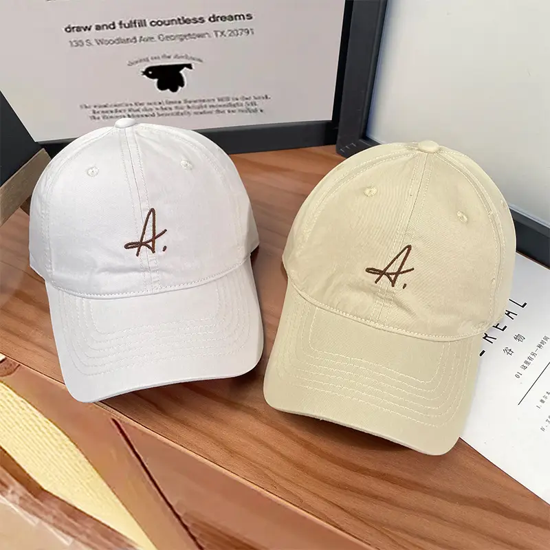 Women White Baseball Cap 46cm Round 8cm Deep — feature 17