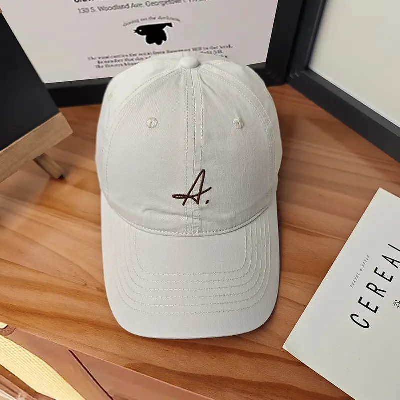 Women White Baseball Cap 46cm Round 8cm Deep — feature 20