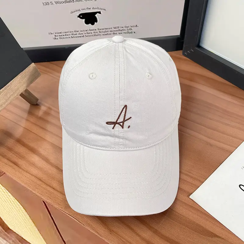 Women White Baseball Cap 46cm Round 8cm Deep — feature 21