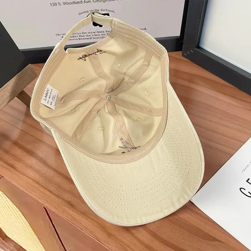 Women White Baseball Cap 46cm Round 8cm Deep — feature 28
