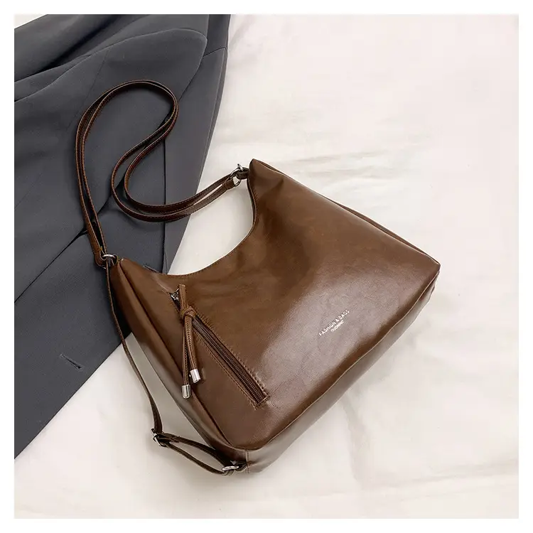 Brown Korean Style Women's Shoulder Tote Bag — feature 21