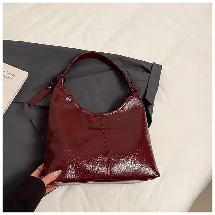 Women Cross-Border Casual Shoulder Tote Bag Cream Spring 2026 — feature 43