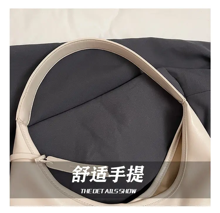 Women Cross-Border Casual Shoulder Tote Bag Cream Spring 2026 — feature 5