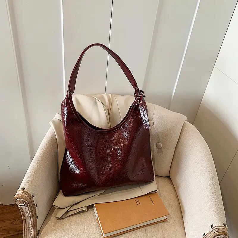 Women Cross-Border Casual Shoulder Tote Bag Cream Spring 2026 - Image 3