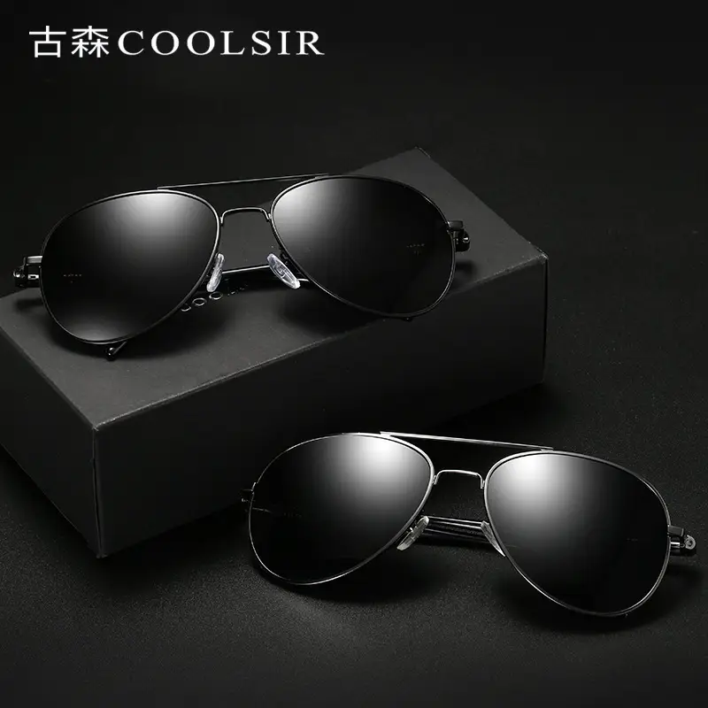 Men Polarized Sunglasses Toad Mirror Blue