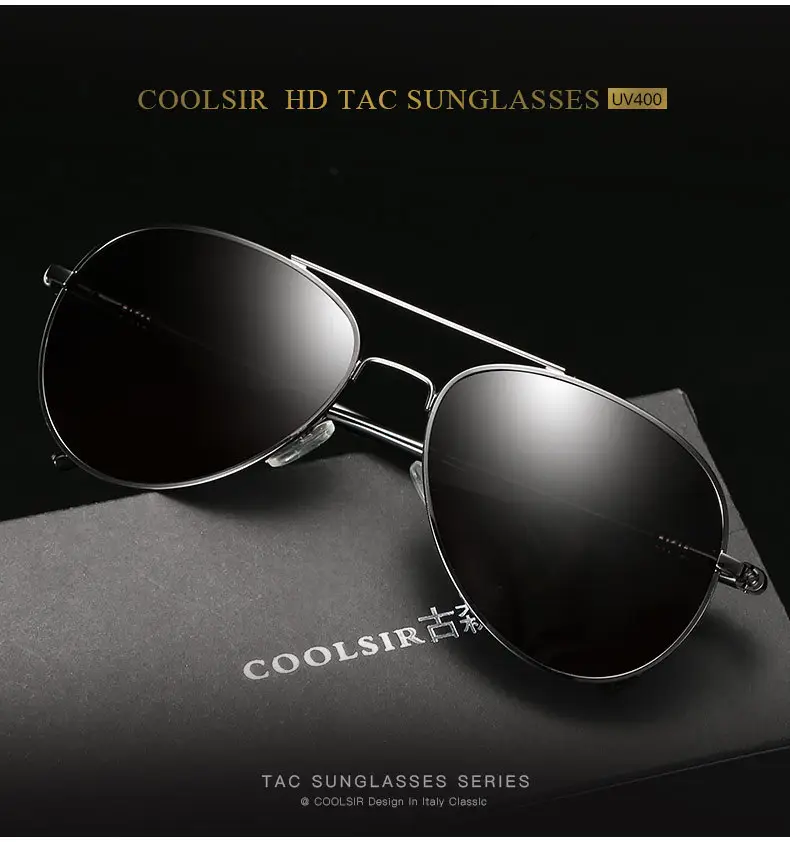 Men Polarized Sunglasses Toad Mirror Blue — feature 2