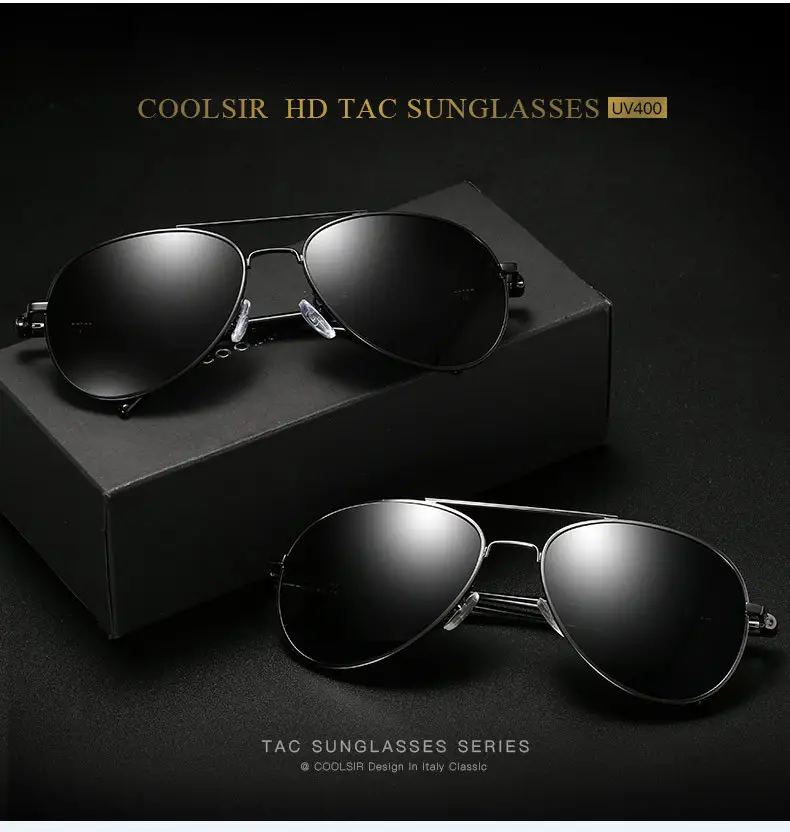Men Polarized Sunglasses Toad Mirror Blue — feature 3
