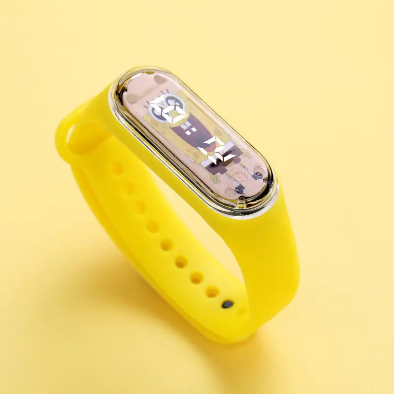 Blue 3LED Cartoon Student Watch with Touch Screen - Image 5
