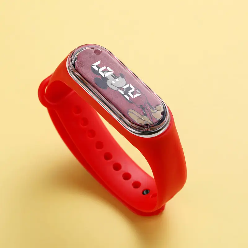 Blue 3LED Cartoon Student Watch with Touch Screen - Image 4