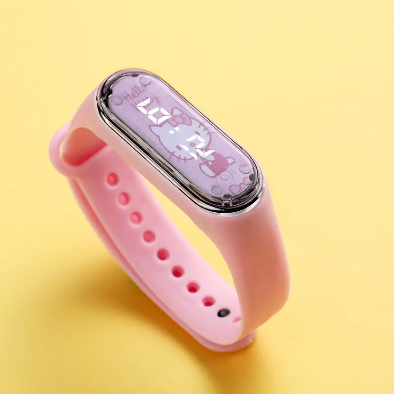 Blue 3LED Cartoon Student Watch with Touch Screen - Image 8