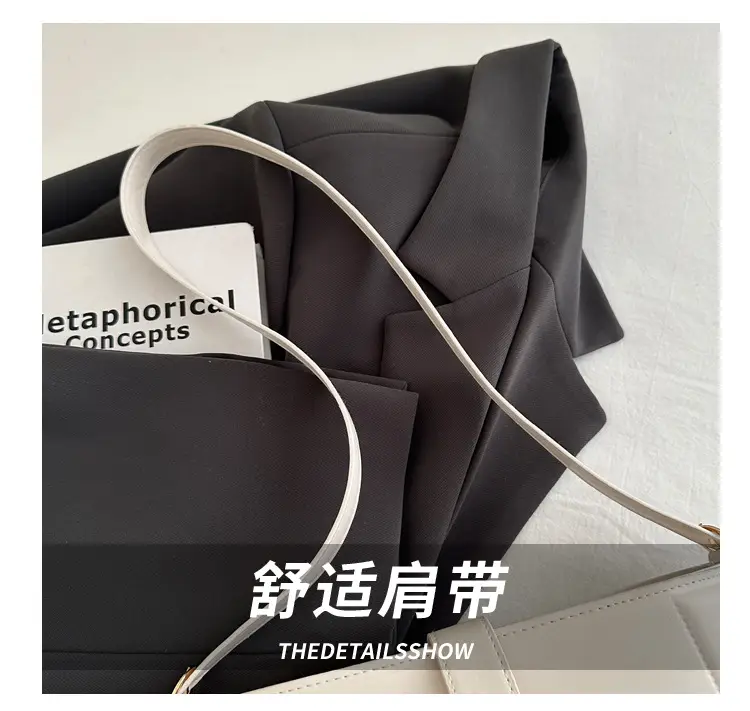 Black Korean Style Shoulder Bag for Women 2025 — feature 4