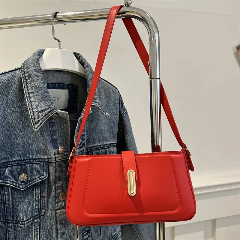 Black Korean Style Shoulder Bag for Women 2025 - Image 5