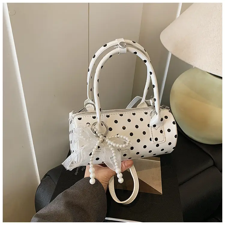2025 Boston Polka Dot Handbags Women's - Image 5