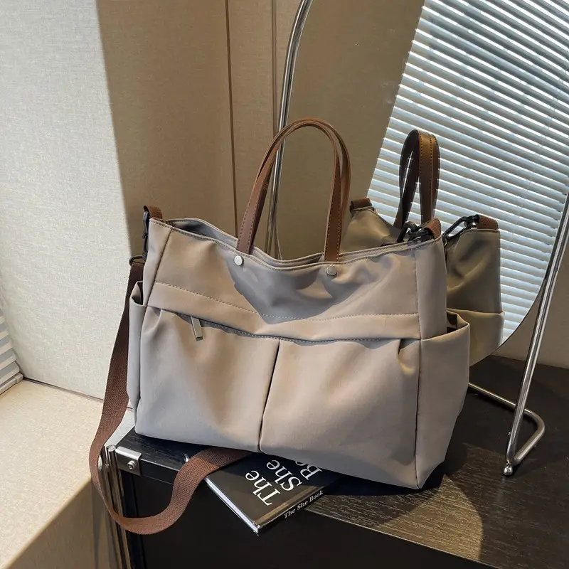 Nylon Shoulder Bag Crossbody Large Capacity Women's Tote - Image 8