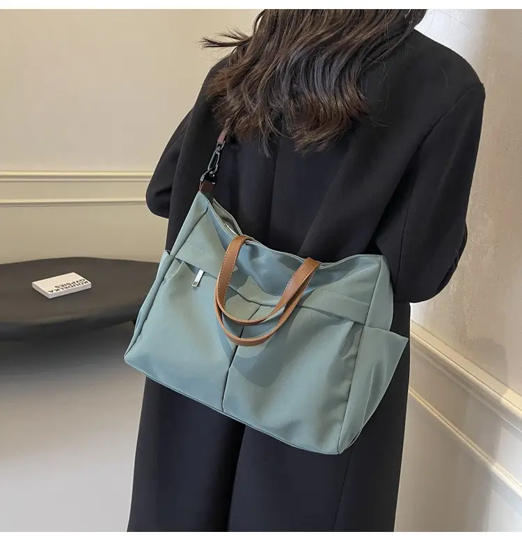 Nylon Shoulder Bag Crossbody Large Capacity Women's Tote — feature 15