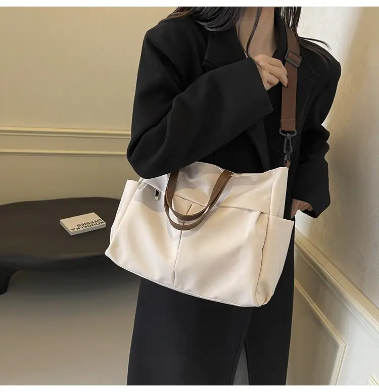 Nylon Shoulder Bag Crossbody Large Capacity Women's Tote — feature 17