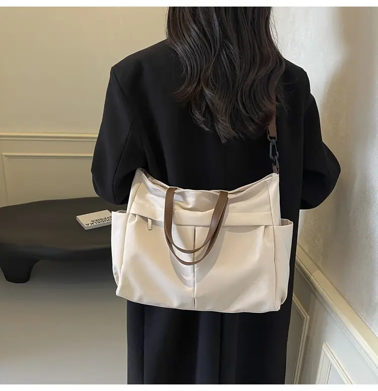 Nylon Shoulder Bag Crossbody Large Capacity Women's Tote — feature 19