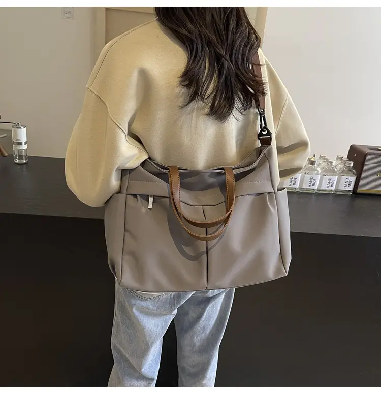 Nylon Shoulder Bag Crossbody Large Capacity Women's Tote — feature 22