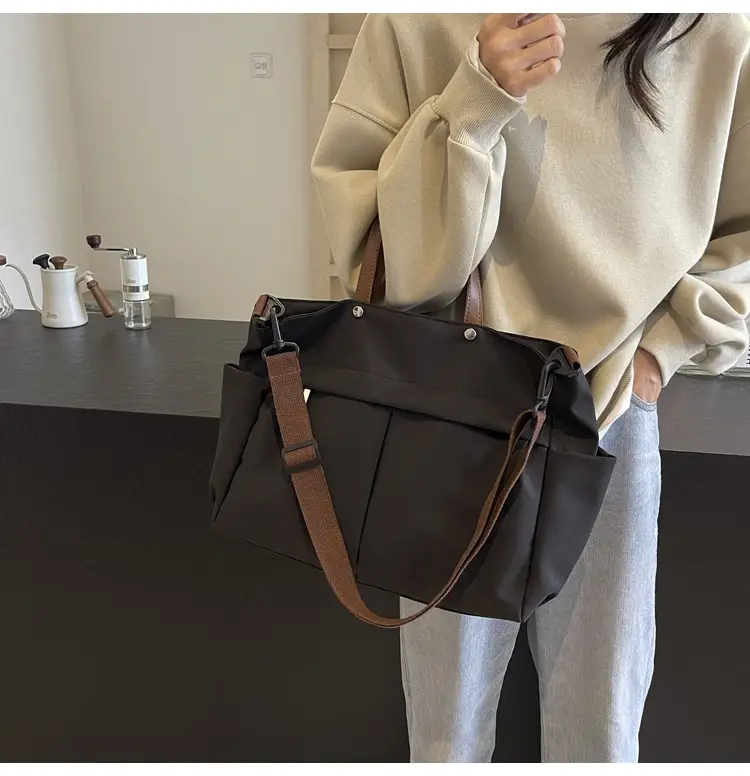 Nylon Shoulder Bag Crossbody Large Capacity Women's Tote — feature 26