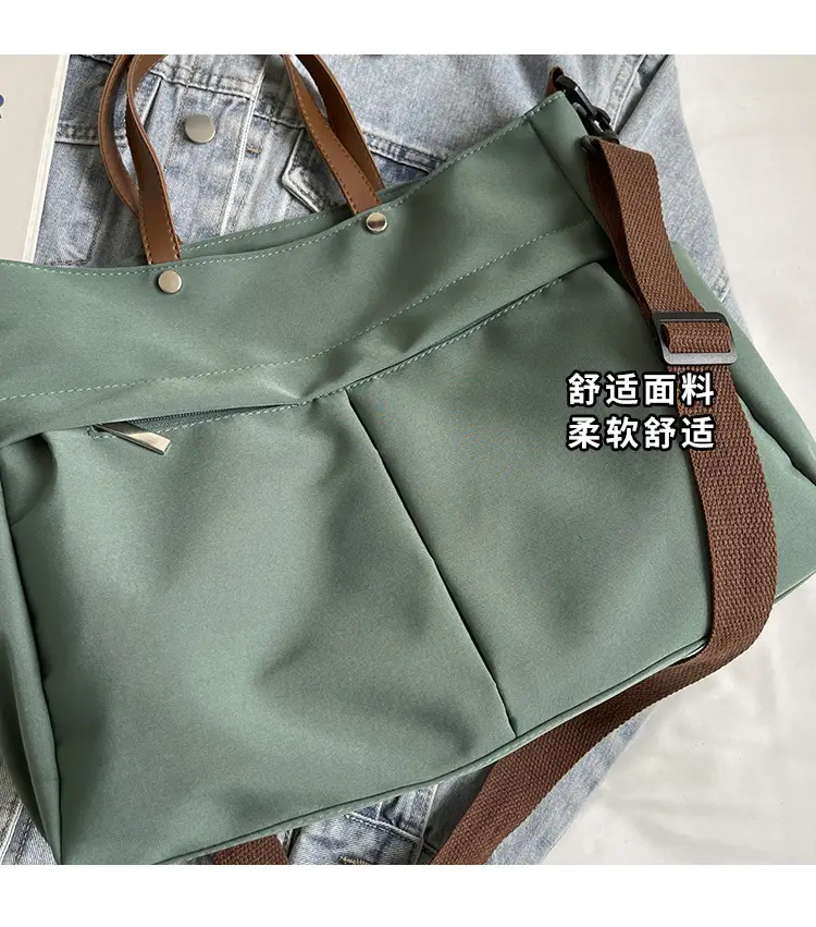 Nylon Shoulder Bag Crossbody Large Capacity Women's Tote — feature 4